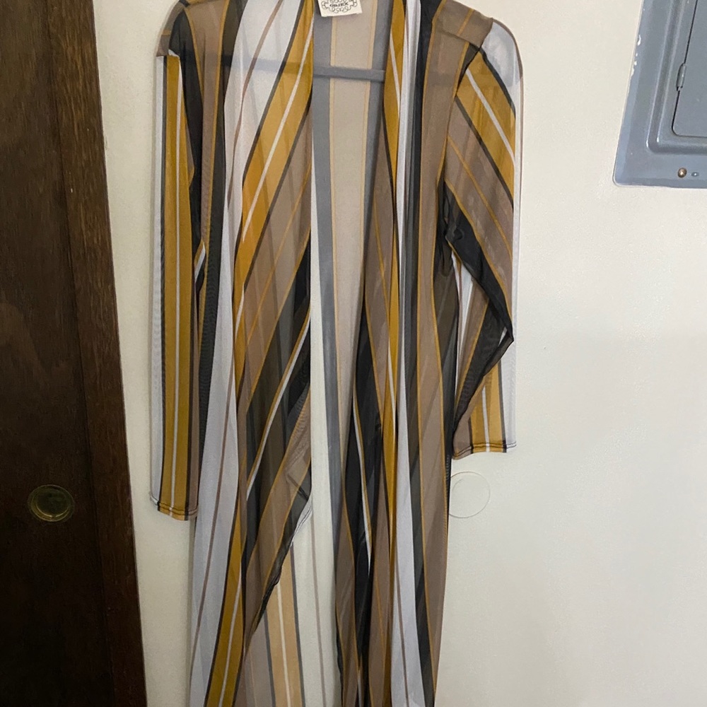 Sheer cardigan